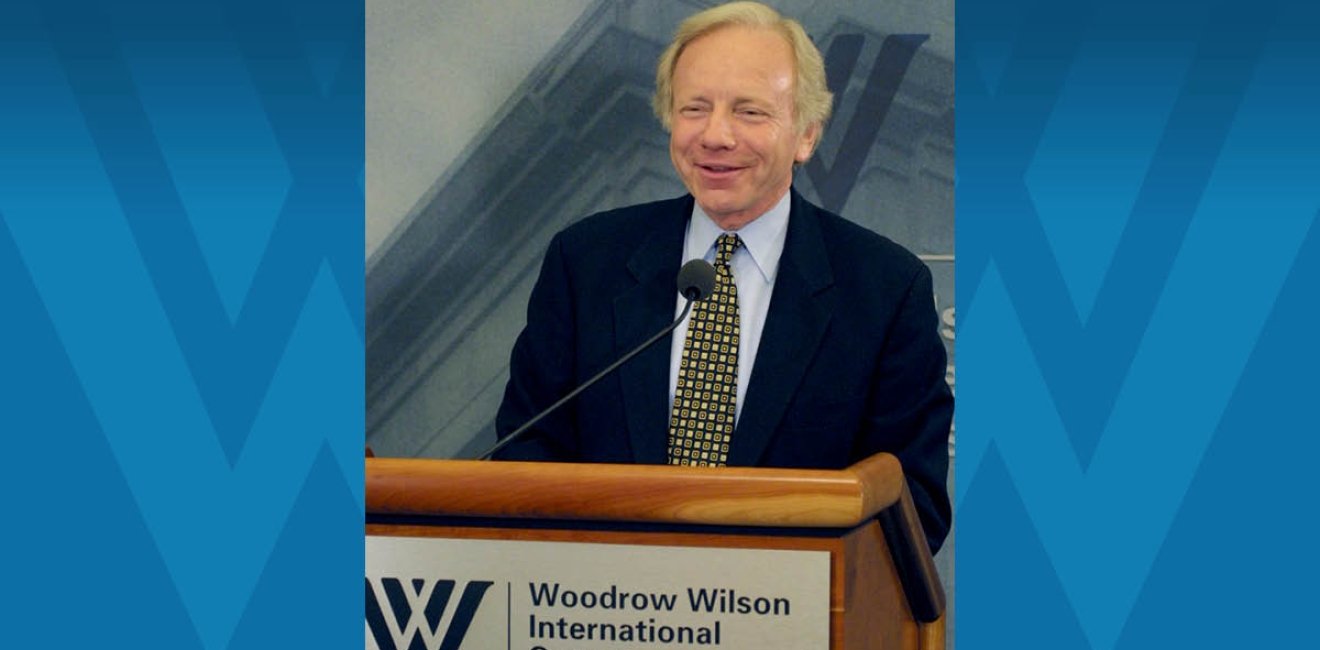 Joe Lieberman at the Wilson Center