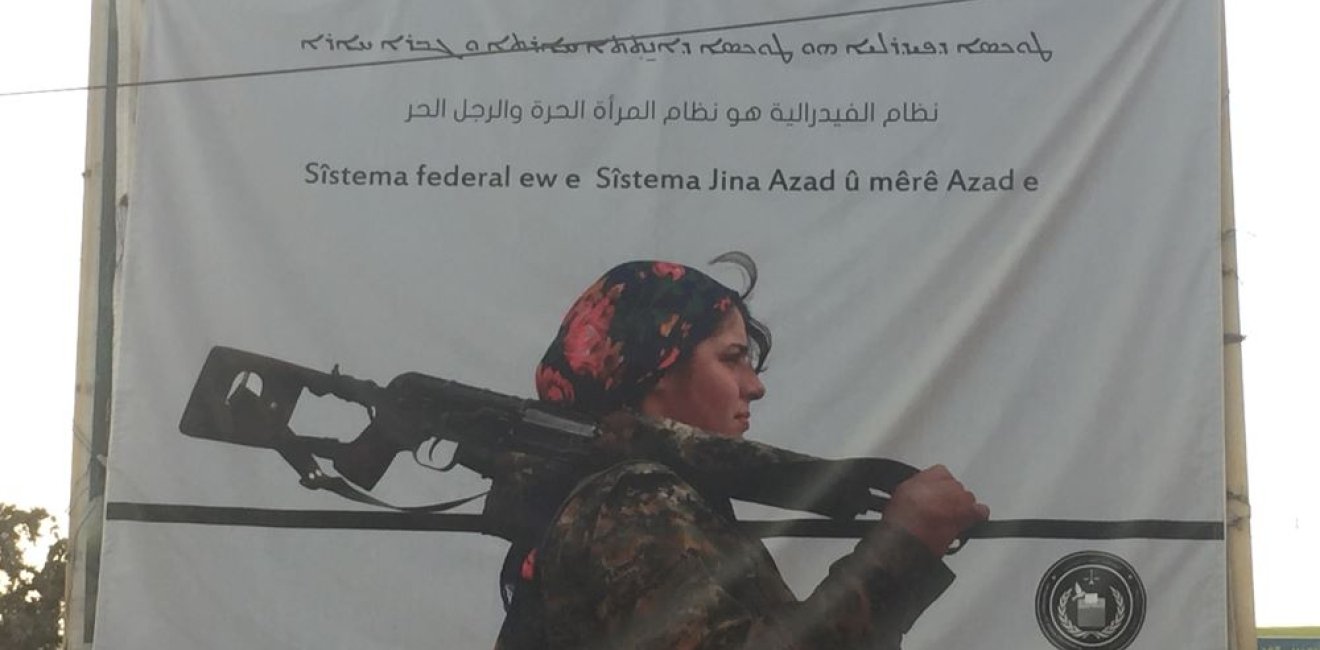 Poster found in North East Syria