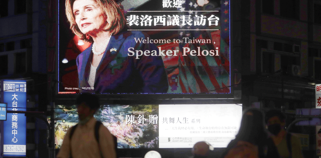 Nancy Pelosi in Taiwan