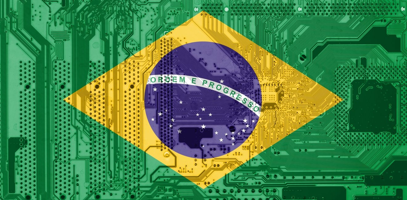 Brazil Flag Circuit Board Technology