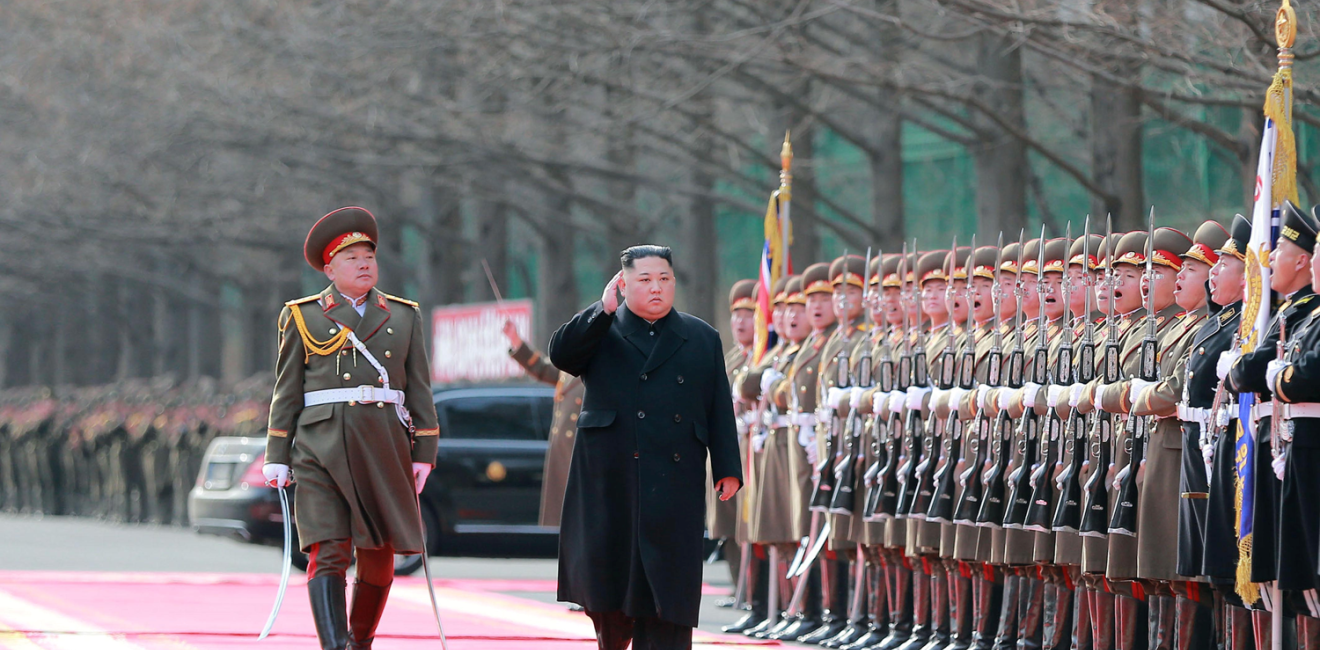 Kim Jong Un visits Ministry of the People's Armed Forces