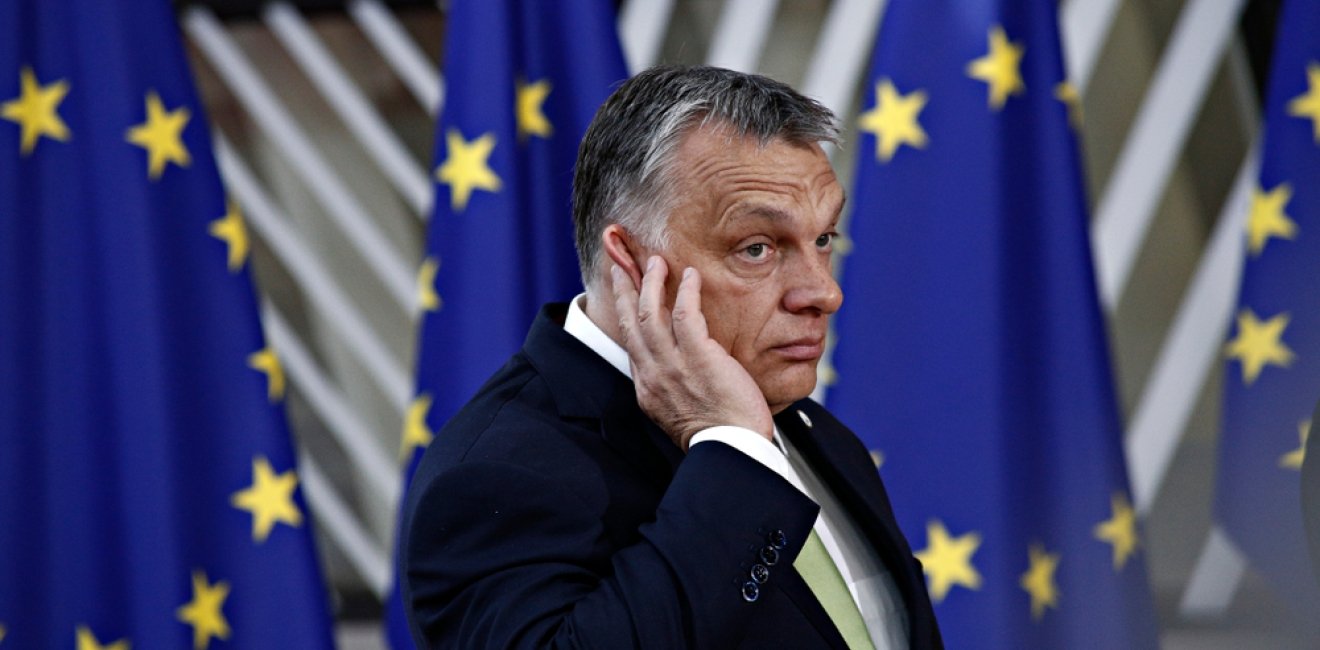 Viktor Orban, Hungary's prime minister arrives for a meeting with European Union leaders in Brussels