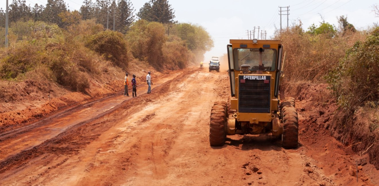 Road Construction in Kenya