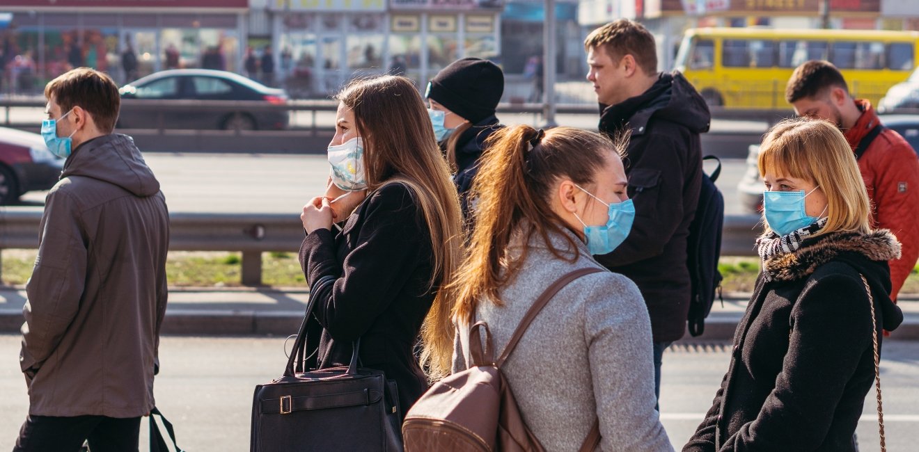 Image Covid Masks Ukraine 