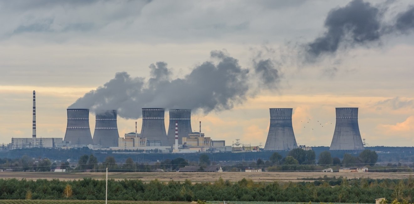 Rivne Nuclear Power Plant, Varash, Rivne oblast, Ukraine. 