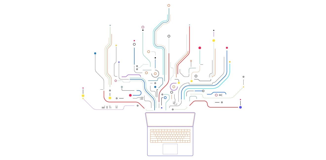 iot internet of things laptop device network connection