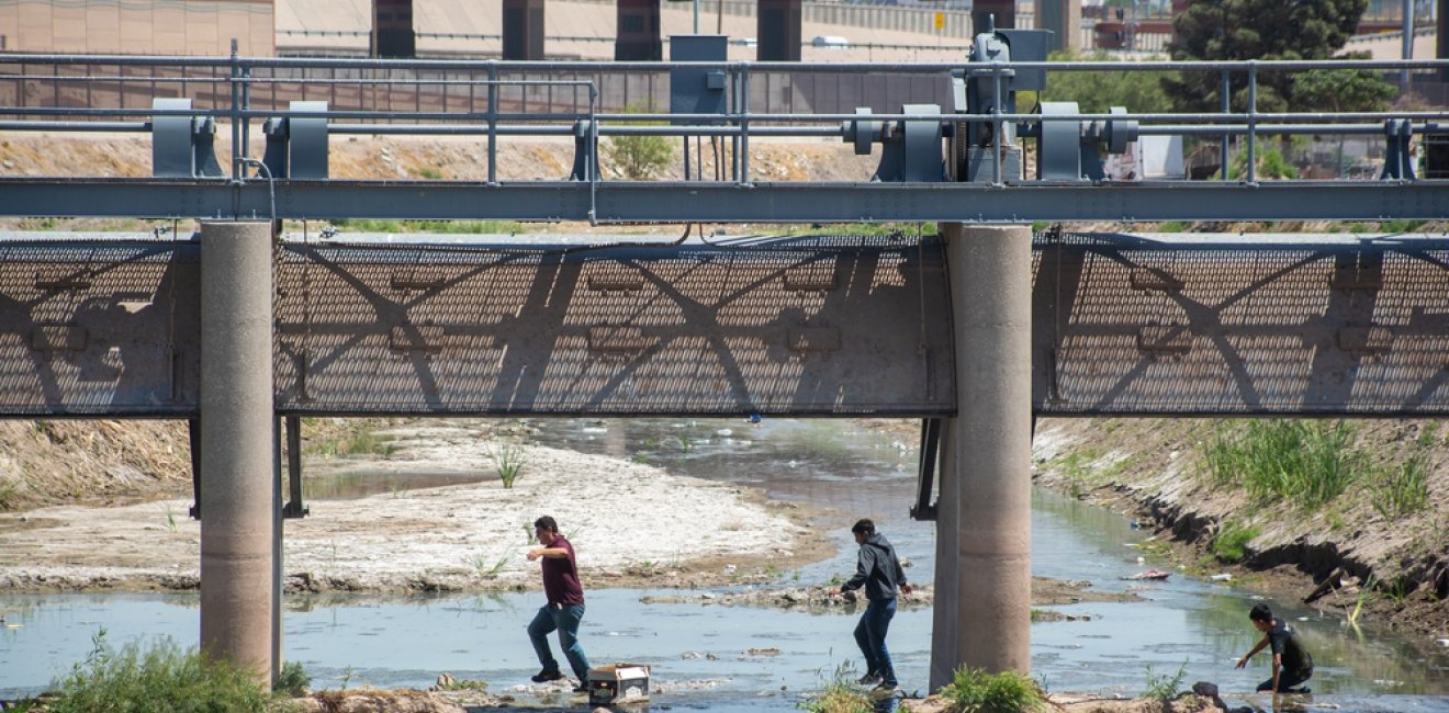 Migrants Crossing into the United States