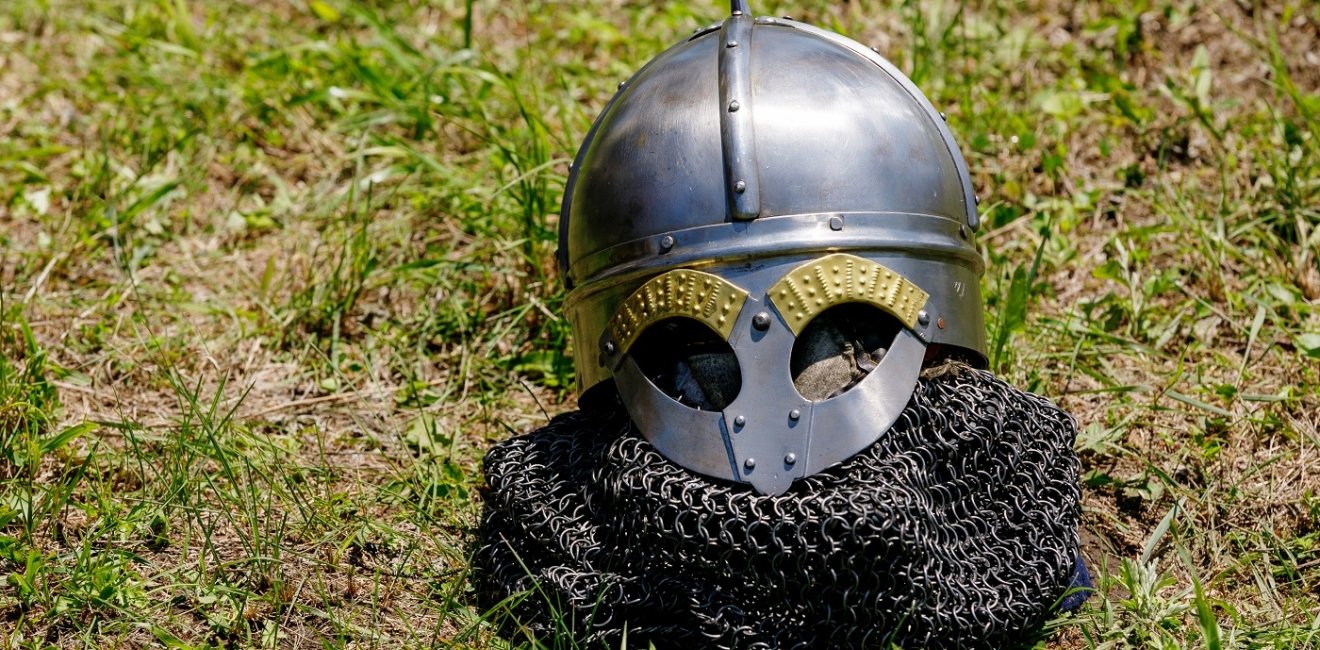 Russian historical military helmet