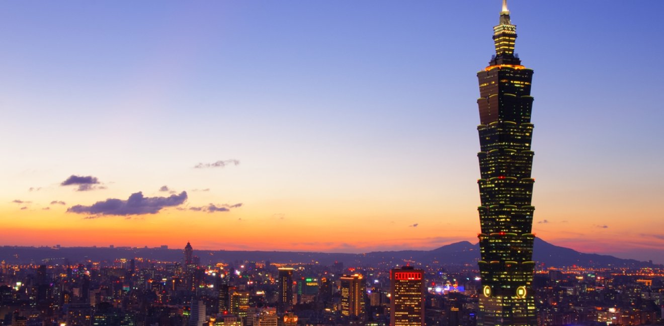 Taipei at Sunset