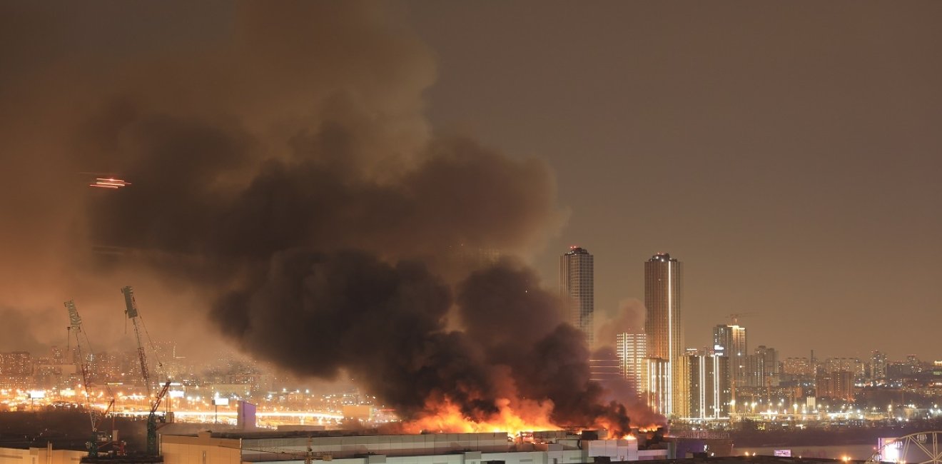 Crocus City Hall fire