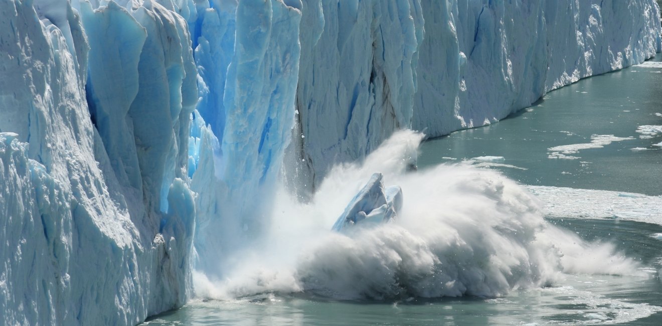 Melting iceberg