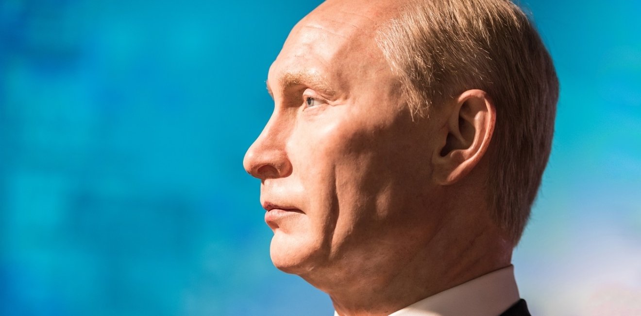 Wax Statue of Putin 