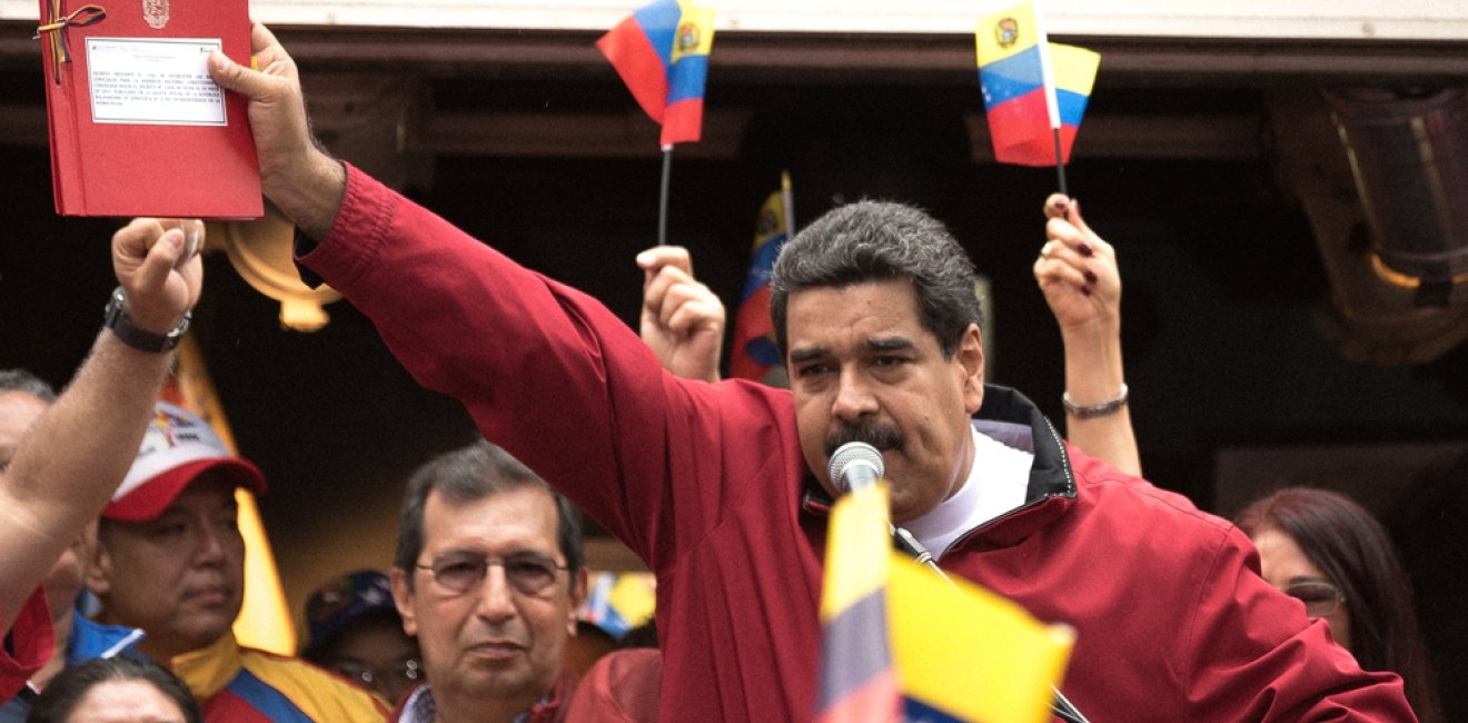 Maduro at Rally