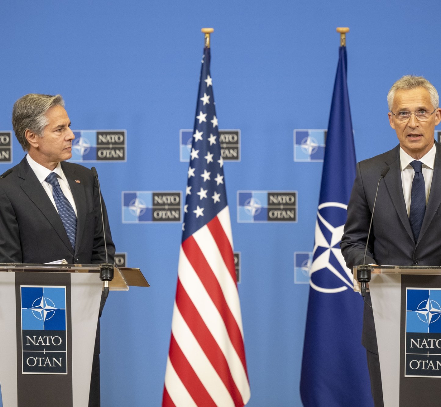 Secretary of State Anthony Blinken and NATO Secretary General Jens Stoltenberg