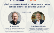 ThinkLab Talks poster with President Duque and Brian Winter