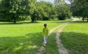 Child on road