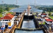 View of the Panama Canal