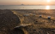 Seine net on beach