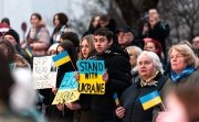 Stand With Ukraine rally in Latvia