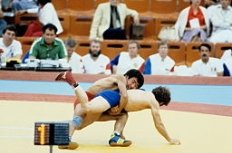 Olympic Wrestling Match