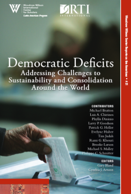 Democratic Deficits: Addressing Challenges to Sustainability and Consolidation Around the World (No. 21)