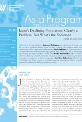 Japan's Declining Population: Clearly a Problem, But What's the Solution?