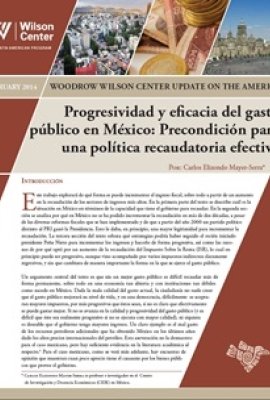 Progresividad y eficacia del gasto público en México: Precondición para una política recaudatoria efectiva