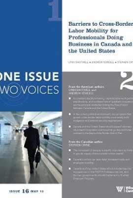 Barriers to Cross-Border Labor Mobility for Professionals Doing Business in Canada and the United States