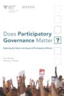 Does Participatory Governance Matter?