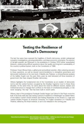 Event Summary: Testing the Resilience of Brazil's Democracy