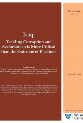 Iraq: Tackling Corruption and Sectarianism is More Critical than the Outcome of Elections