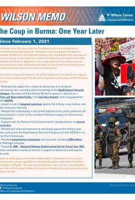 Image - Wilson Memo: The Coup in Burma: One Year Later