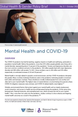 MHI Mental health Policy Brief Cover 