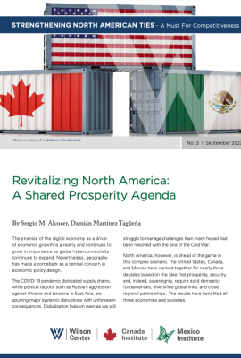 Revitalizing North America: A Shared Prosperity Agenda