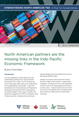 North American partners are the missing links in the Indo Pacific Economic Framework