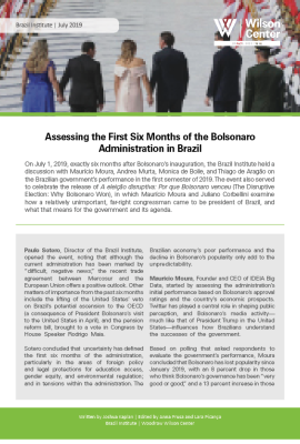 Cover of Assessing the First Six Months of the Bolsonaro Administration