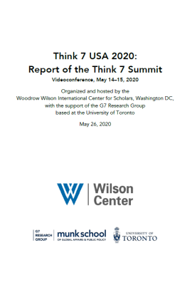 Think 7 USA 2020: Report of the Think 7 Summit Report Cover Page