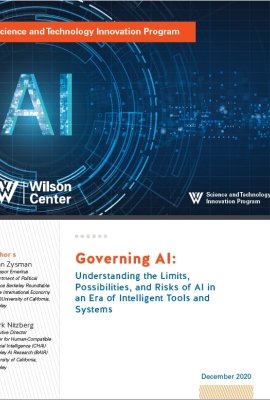 Cover of Governing AI paper