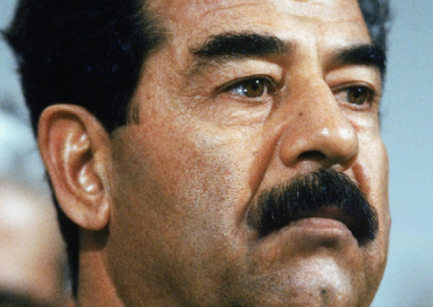 Saddam Hussein at the Arab Summit