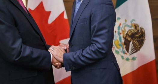 Mexico Canada Handshake