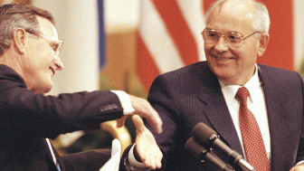 Another Summit Meeting in Helsinki: Bush/Gorbachev