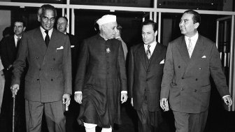 Nehru Visits the UN Headquarters, December 1956. (Source: UN Photo #84994)