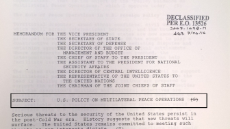 PDD-25 and the Genocide in Rwanda: Why Not a Task for the United States?