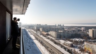 Cityscape from a small neighborhood in Russia. Source: Varlamov.ru