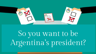 So you want to be Argentina's President?