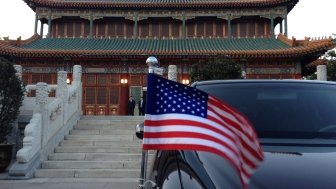 Secretary Kerry's Car in Beijing. Photo credit: US Dept of State