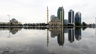 Downtown Grozny