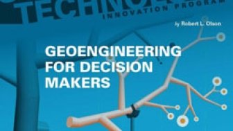 Report Release: Geoengineering for Decision Makers