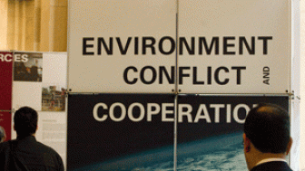 Reception: Environment, Conflict, and Cooperation Exhibition