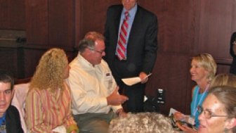 Senator Udall with Constituents